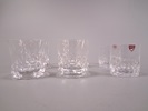 6 Whiskyglas. 4st "Prince", Göran Wärff Kosta & 2 "Silvia" Ingeborg Lundin Orrefors.