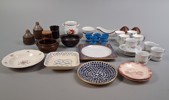 Diverse keramik & porslin. Bl.a Höganäs, JIE, Ahla m.m.