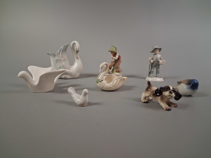 Figuriner m.m. Bl.a Goebel, Bing & Gröndal, Lenox m.m.