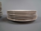 12 Mattallrikar & 8 Förrätts/Assietter tallrikar. Drott, Gefle, Upsala Ekeby.