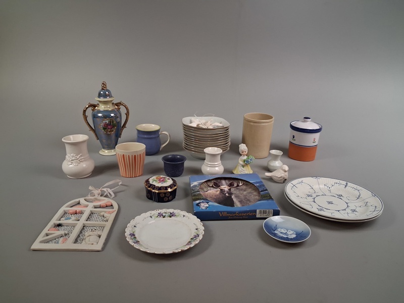 Diverse porslin & keramik.
