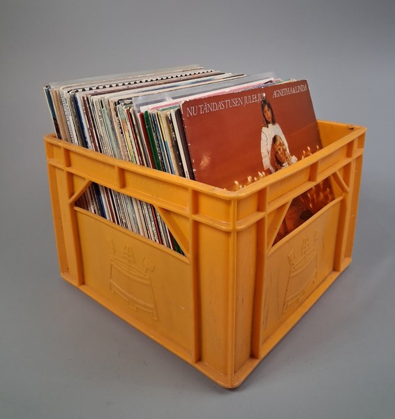 Diverse vinylskivor.