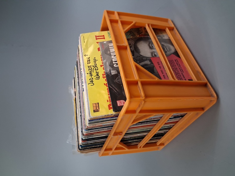 Diverse vinylskivor.