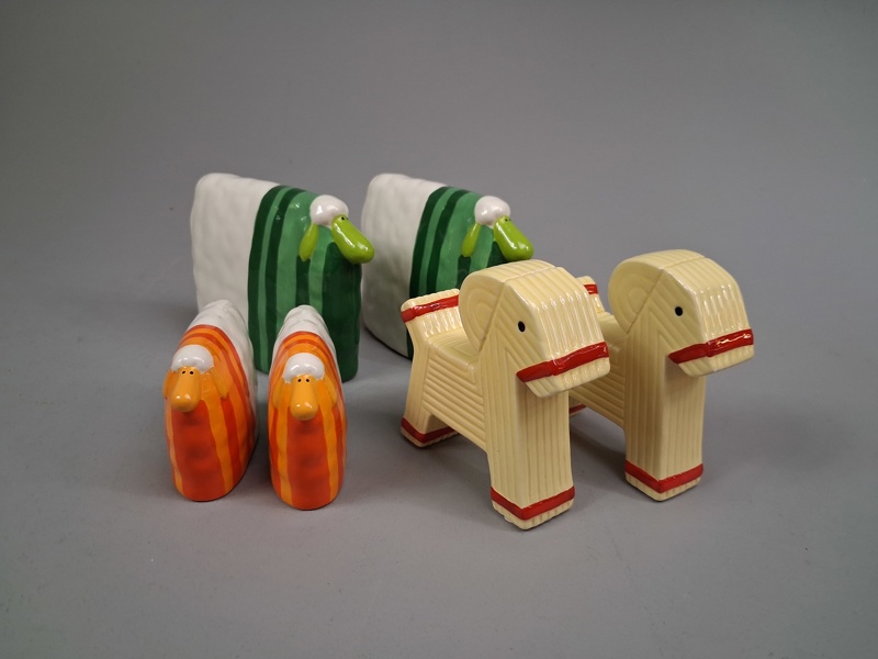 JIE Figurer. 4 får & 2 bockar. Oanvända.