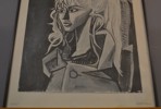 Tryck efter Paplo Picasso, "Sylvette", kunsthalle Bremen.