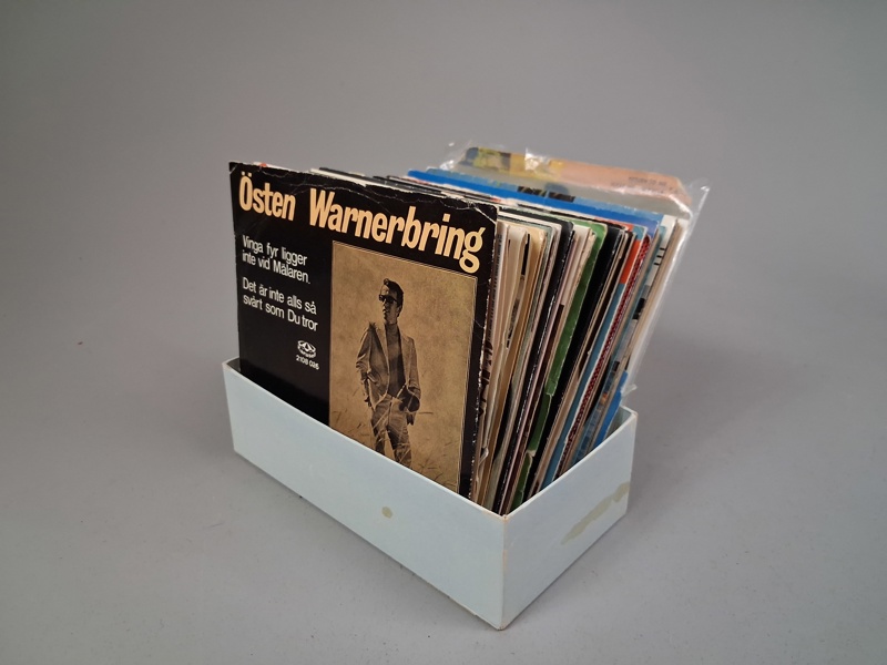 Vinylskivor. EP/Singlar.