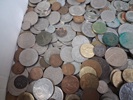 Diverse mynt. Cirka 4,5Kg, olika länder.