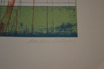 ANDERS ÖSTERLIN. Färglitografi, signerad & numrerad 136/300.