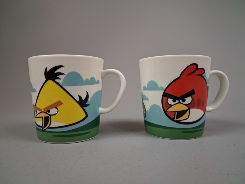 2 Kaffemuggar, "Angry Bird ", Arabia