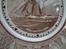WEDGWOOD. 6 Tallrikar, "The American Sailing Ship Plates".