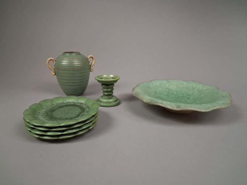 Diverse keramik. Bl.a Gefle, Gabriel.