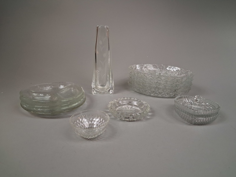 Diverse glas. Bl.a Pukeberg m.m.