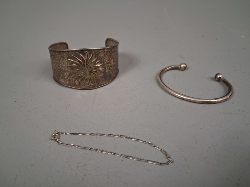 3 Armband, silver, 40gram, syratestat.