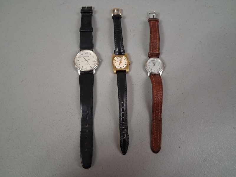 CERTINA. 3 Armbandsur.