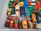Diverse leksaksbilar m.m. Bl.a Majorette, Corgi, Matchbox m.m.