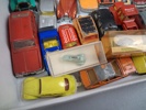 Diverse leksaksbilar. Bl.a Metosul, Matchbox, Corgi, I.M.U, m.m.