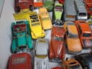 Diverse leksaksbilar. Bl.a Metosul, Matchbox, Corgi, I.M.U, m.m.