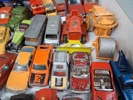 Diverse leksaksbilar. Bl.a Metosul, Matchbox, Corgi, I.M.U, m.m.