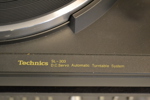 Stereo. Technics, med stereorack.