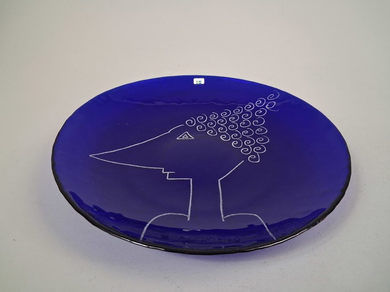 LINDA LUNDBERG. Fat, Lindshammar, osignerat.