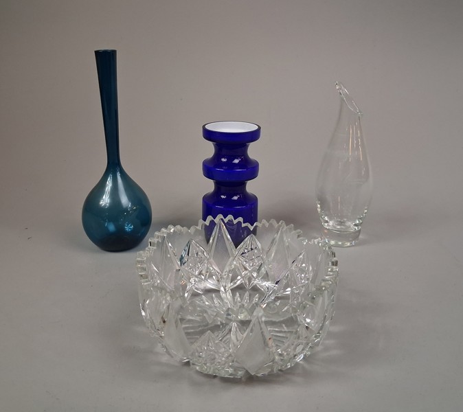 Diverse glas. Bl.a Po Ström, bulbvas m.m.