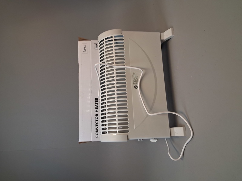 Element. Fasett, Konvektorelement, oanvänt.