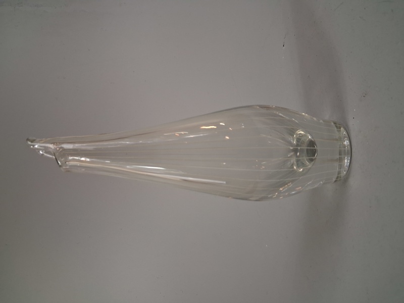 Vas. Glas, sannolik Sixten Wennerstrand/ Bengt Orup, Johansfors glasbruk.