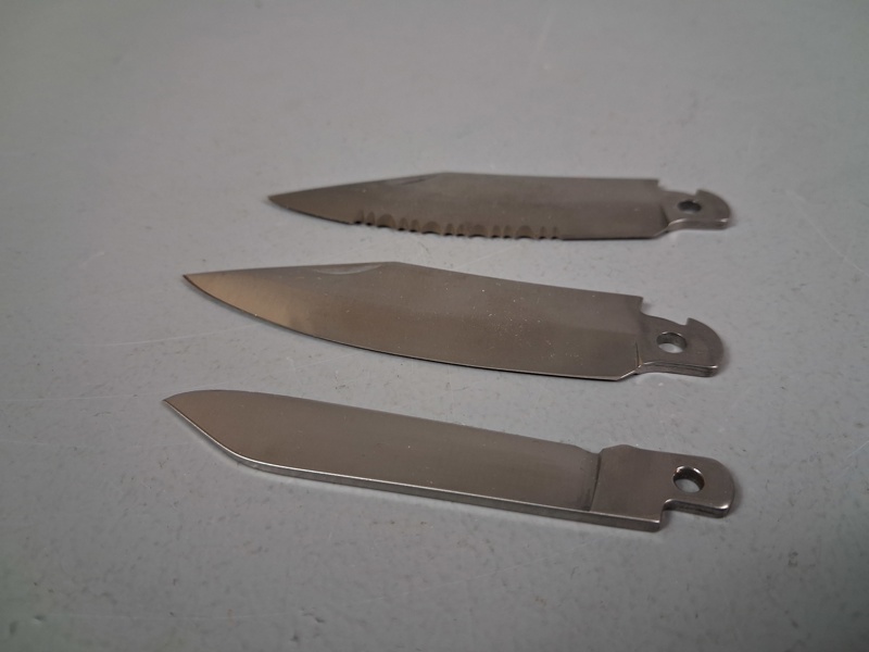 3 Knivblad till Eka fjällkniv.