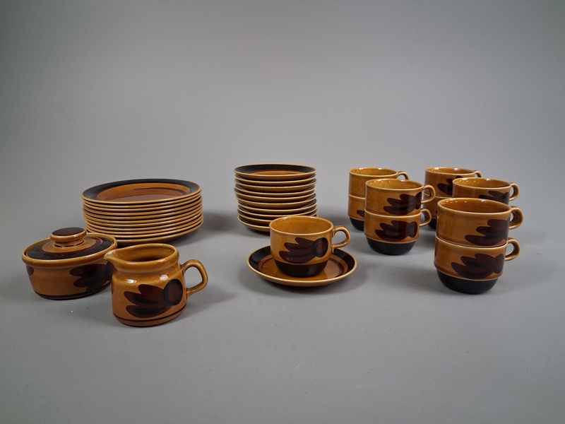 CARL HARRY STÅLHANE, Kaffeservis, "Tuna", 24 delar, Rörstrand.