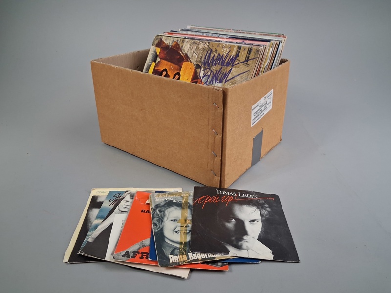 Vinylskivor. LP & EP.