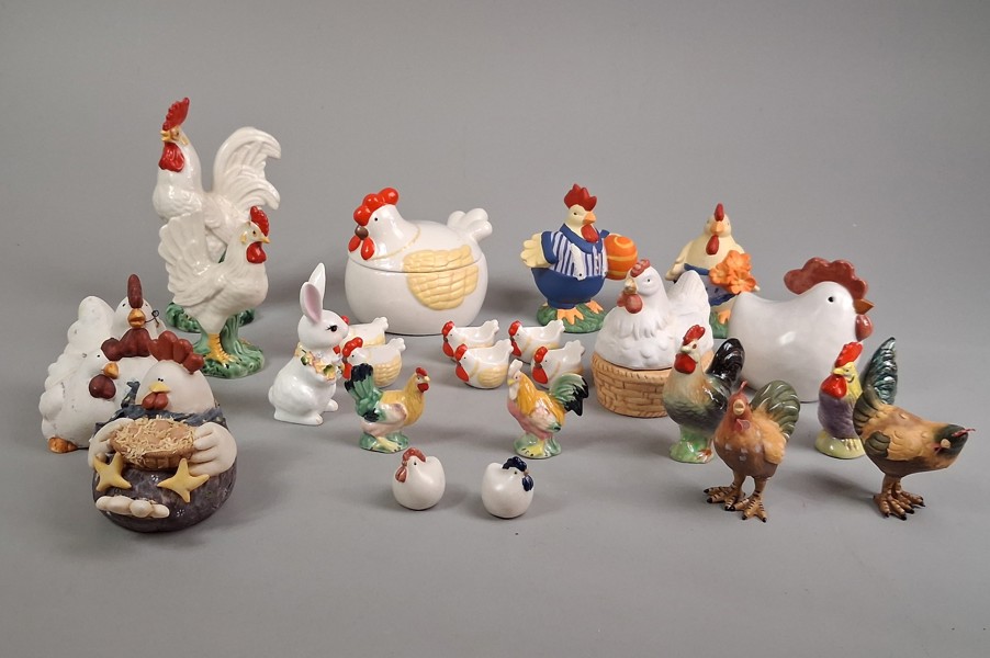 Diverse påsk. Porslin & keramik.