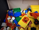 Diverse byggklossar. Bl.a Lego m.m.