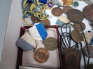 Diverse medaljer/pins m.m.