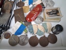 Diverse medaljer/pins m.m.