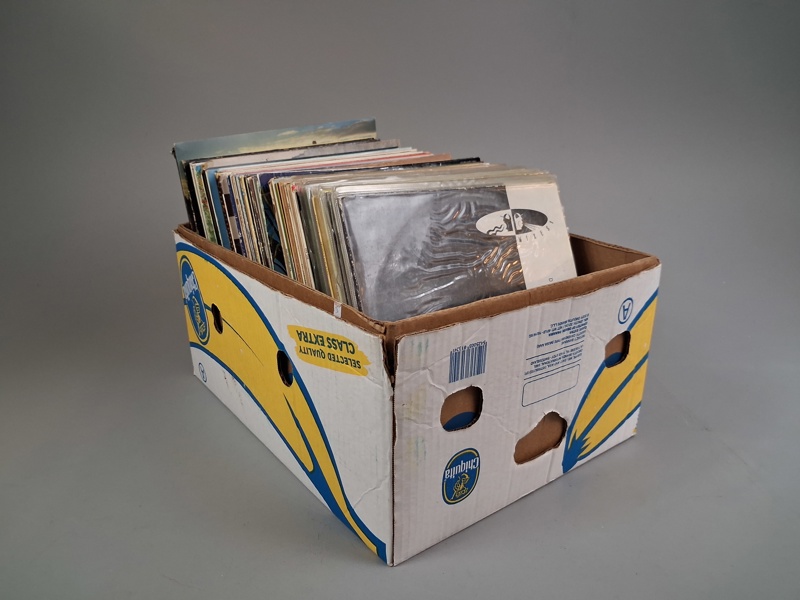 Diverse vinylskivor. Bl.a Specialmixar Michael Jackson för DJ.