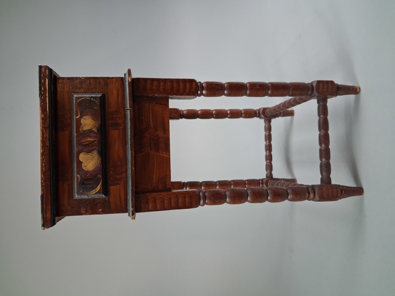 Syskrin. Kurbitsmålad.