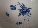 ROYAL COPENHAGEN. Fat på fot, "Blå Blomster".