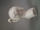 Skulptur. Byst, Gips, osignerad.