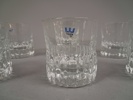 GÖRAN WÄRFF. 6 Whiskyglas, "Rurik", Kosta.