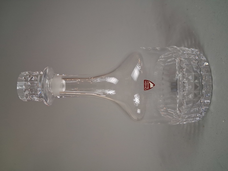 INGEBORG LUNDIN. Karaff, "Silvia", Orrefors, Signerad.