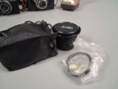 Diverse kameror m.m. Bl.a Canon T50, AGFA m.m.