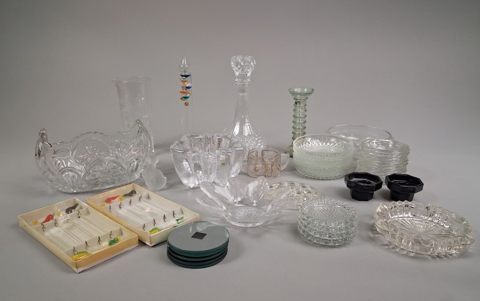 Diverse glas. Bl.a Kosta, Skruf m.m.