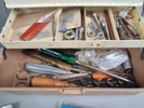 Diverse verktygslådor med innehåll m.m.