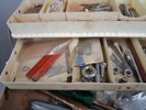 Diverse verktygslådor med innehåll m.m.