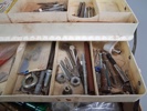 Diverse verktygslådor med innehåll m.m.