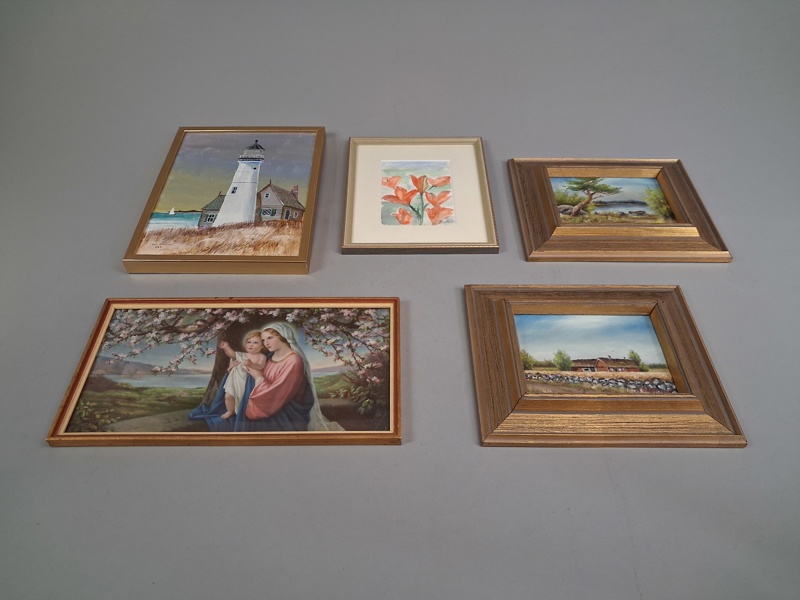 Diverse mindre tavlor.