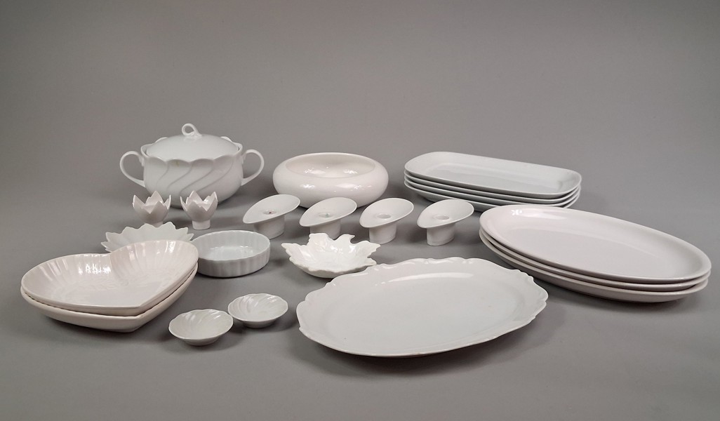 Diverse uppläggningsfat m.m. Bl.a Bavaria m.m.