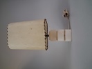 Äldre bordslampa. Alabaster.