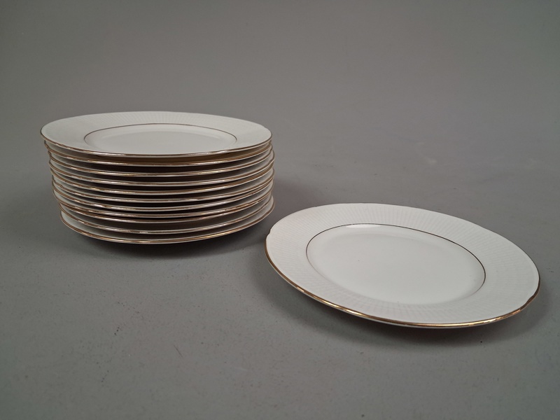 LOUISE ADELBORG. 12 Assietter, "Swedish Grace", Rörstrand.