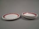 MARIANNE WESTMAN "Picknick", 2 Flata & 3 Djupa tallrikar, Rörstrand.